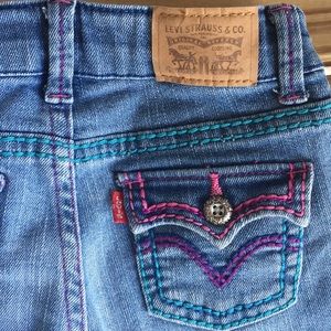 Levi’s 715 Thick Stitch Boot Cut Jeans 3T
